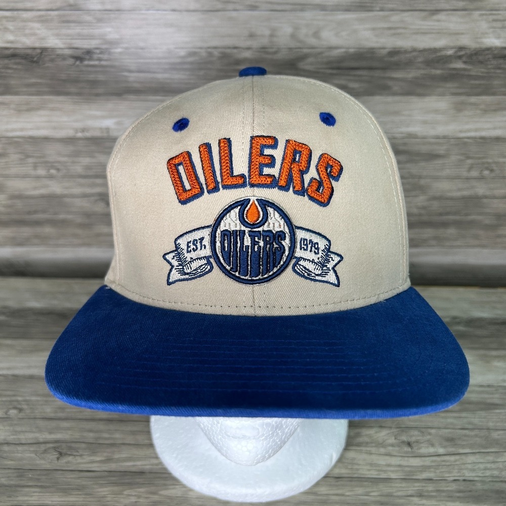 Zephyr Edmonton Oilers Hat Snapback NHL Cotton Hockey